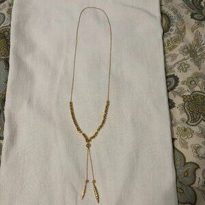 Gorjana Lariat necklace 18K gold plated